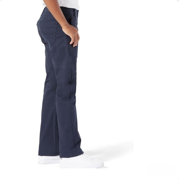 Levi Strauss & Co. Signature Slim Fit Drawstring Jeans - 16, Navy Blue - Picture 4 of 5